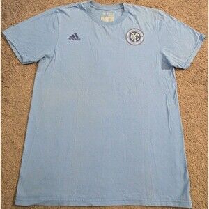 Adidas New York City Football Club NYCFC David Villa T-Shirt Jersey Men's Medium